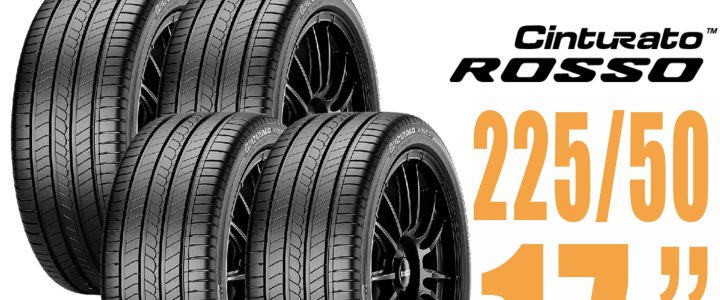 【PIRELLI 倍耐力】ROSSO 里程/效率 汽車輪胎 四入225/50/17 (安托華) 適用車款 #VW #Golf #TOYOTA #Crown #日產 #Teana #福特 #Focus  #AUDI #A4