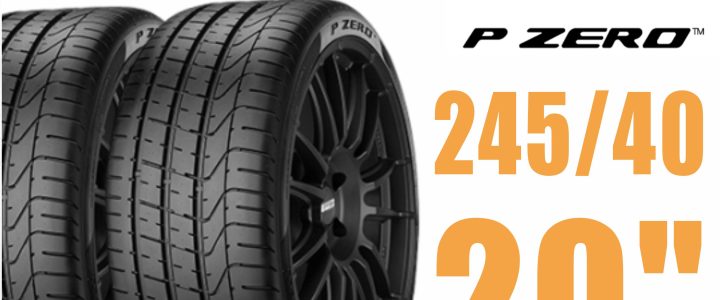 【PIRELLI 倍耐力】P-ZERO(J)(LR)  休旅車輪胎 二入組 245/45/20 103Y XL