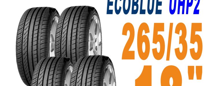 【新胎上市】【SUPERIA 】馳風輪胎 ECOBLUE  UHP2 轎車胎 耐磨/靜音 265/35/18 四入組 適用車款BMWE60等車款