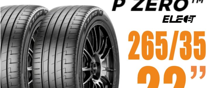 ⭐️新上市⭐️【PIRELLI 倍耐力】 P Zero NCS Elect 產地德國 電動車輪胎 265/35/22 二入