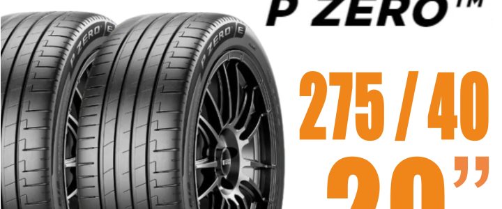 ⭐️新上市⭐️【PIRELLI 倍耐力】 P Zero Elect 產地德國 電動車輪胎 275/40/20 二入