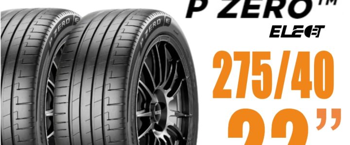 ⭐️新上市⭐️【PIRELLI 倍耐力】 P Zero NCS Elect 產地德國 電動車輪胎 275/40/22 二入