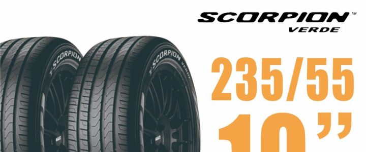 ⭐️新上市⭐️【PIRELLI 倍耐力】SCORPION VERDE  S-VERD (VOL) 蠍胎 產地羅馬尼亞 休旅車輪胎 二入組  235/55/19