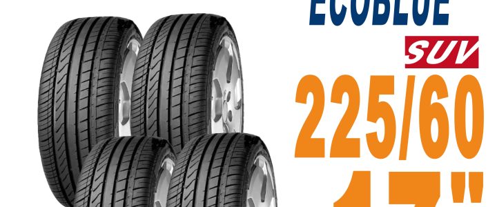 【SUPERIA 】馳風輪胎 ECOBLUE SUV 休旅車胎 耐磨/靜音 225/60/17  (安托華)