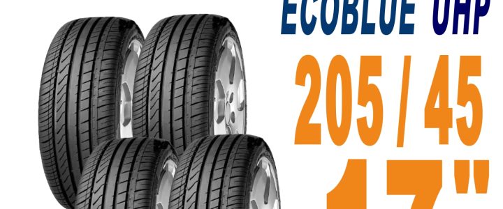 【SUPERIA 】馳風輪胎 ECOBLUE UHP 耐磨/靜音 205/45/17 四入組 (安托華)