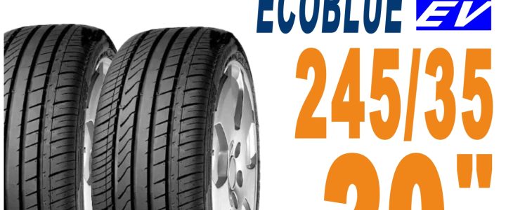 【SUPERIA 】馳風輪胎 ECOBLUE EV 245/35/20 轎車胎 電動車胎 耐磨/靜音 二入組 (安托華)